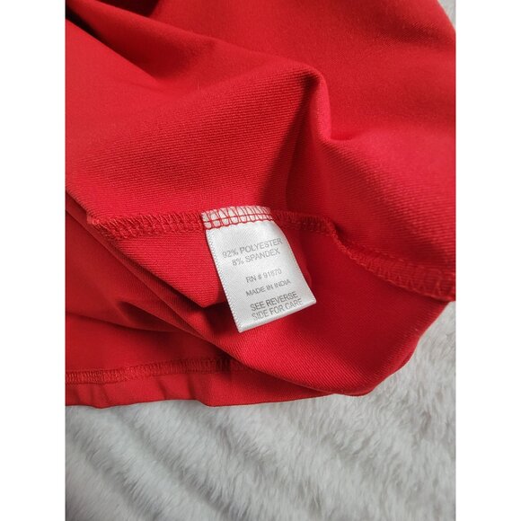 Bollé Womens Red & Black Abstract Print Activewear High Performance Shirt Top XL - Picture 4 of 8